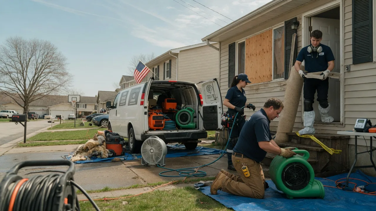 Water Damage Restoration in Woodbridge, NJ near me